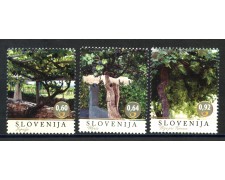 2014 - SLOVENIA - FLORA TIPI DI VITE  3v. - NUOVI - LOTTO/34569