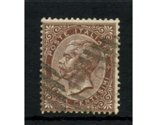 1877 - REGNO - LOTTO/47418 - 30 CENT. BRUNO CASTANO USATO 1877 - REGNO - LOTTO/47418 - 30 CENT. BRUNO CASTANO USATO