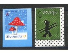 2014 - SLOVENIA - NUOVO ANNO 2v. - NUOVI ADESIVI - LOTTO/34586
