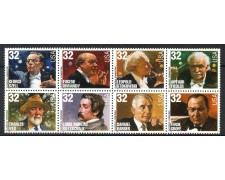 1997 - STATI UNITI - COMPOSITORI E DIRETTORI D'ORCHESTA 8v. - NUOVI - LOTTO/35745 1997 - STATI UNITI - COMPOSITORI E DIRETTORI D'ORCHESTA 8v. - NUOVI - LOTTO/35745