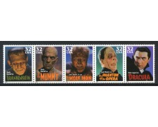 1997 - STATI UNITI - CINEMA DELL'ORRORE 5v. - NUOVI - LOTTO/35746 1997 - STATI UNITI - CINEMA DELL'ORRORE 5v. - NUOVI - LOTTO/35746