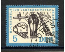 1962 - GERMANIA DDR - SCUOLA DI COMUNICAZIONE - USATO - LOTTO/36177 1962 - GERMANIA DDR - SCUOLA DI COMUNICAZIONE - USATO - LOTTO/36177
