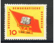 1963 - GERMANIA DDR - CONGRESSO PARTITO SOCIALISTA - NUOVO - LOTTO/36179 1963 - GERMANIA DDR - CONGRESSO PARTITO SOCIALISTA - NUOVO - LOTTO/36179