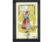 1964 - GERMANIA DDR - 10p. COSTUMI - USATO - LOTTO/36198 1964 - GERMANIA DDR - 10p. COSTUMI - USATO - LOTTO/36198