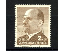 1963 - GERMANIA DDR - 2 Dm. PRESIDENTE ULBRICHT - USATO - LOTTO/36181A 1963 - GERMANIA DDR - 2 Dm. PRESIDENTE ULBRICHT - USATO - LOTTO/36181A