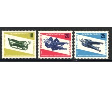 1966 - GERMANIA DDR - CAMPIONATI DI SLITTINO 3v. - NUOVI - LOTTO/36204 1966 - GERMANIA DDR - CAMPIONATI DI SLITTINO 3v. - NUOVI - LOTTO/36204