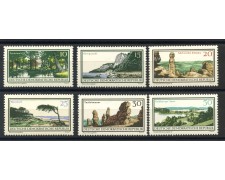 1966 - GERMANIA DDR - PARCHI NAZIONALI 6v. - NUOVI - LOTTO/36213 1966 - GERMANIA DDR - PARCHI NAZIONALI 6v. - NUOVI - LOTTO/36213