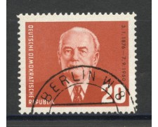 1961 - GERMANIA DDR - 85° ANNIVERSARIO PRESIDENTE PIECK - USATO - LOTTO/36171 1961 - GERMANIA DDR - 85° ANNIVERSARIO PRESIDENTE PIECK - USATO - LOTTO/36171