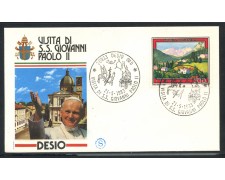 1983 - ITALIA - DESIO (MI) - VISITA DI S.S. GIOVANNI PAOLO II° - LOTTO/31181