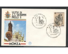 1983 - ITALIA - MONZA  (MI) - VISITA DI S.S. GIOVANNI PAOLO II° - LOTTO/31182