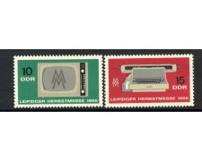 1966 - GERMANIA DDR - FIERA DI LIPSIA 2v. - NUOVI - LOTTO/36223 1966 - GERMANIA DDR - FIERA DI LIPSIA 2v. - NUOVI - LOTTO/36223
