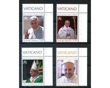 2014 - VATICANO - PAPA FRANCESCO ANNO II° - 4v. NUOVI 2014 - VATICANO - PAPA FRANCESCO ANNO II° - 4v. NUOVI