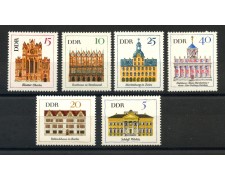 1967 - GERMANIA DDR - EDIFICI CARATTERISTICI 6v. - NUOVI - LOTTO/36231 1967 - GERMANIA DDR - EDIFICI CARATTERISTICI 6v. - NUOVI - LOTTO/36231