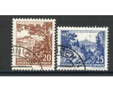 1961 - GERMANIA DDR - PAESAGGI ED EDIFICI 2v. - USATI - LOTTO/36173 1961 - GERMANIA DDR - PAESAGGI ED EDIFICI 2v. - USATI - LOTTO/36173