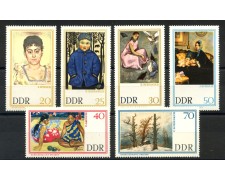 1967 - GERMANIA DDR - PINACOTECA DI DRESDA 6v. - NUOVI - LOTTO/36236 1967 - GERMANIA DDR - PINACOTECA DI DRESDA 6v. - NUOVI - LOTTO/36236