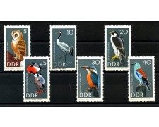1967 - GERMANIA DDR - UCCELLI PROTETTI 6v. - NUOVI - LOTTO/36237 1967 - GERMANIA DDR - UCCELLI PROTETTI 6v. - NUOVI - LOTTO/36237