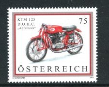 2011 - AUSTRIA - MOTOCICLETTE  3° SERIE - NUOVO - LOTTO/33568