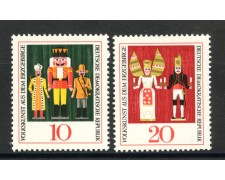 1967 - GERMANIA DDR - ARTE POPOLARE 2v. - NUOVI - LOTTO/36256 1967 - GERMANIA DDR - ARTE POPOLARE 2v. - NUOVI - LOTTO/36256