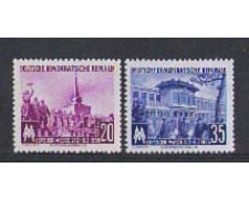 1955 - LOTTO/5361 - GERMANIA ORIENTALE - FIERA DI LIPSIA - 1955 - LOTTO/5361 - GERMANIA ORIENTALE - FIERA DI LIPSIA -