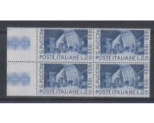1958 - LOTTO/6332Q - REPUBBLICA - G.PUCCINI QUARTINA 1958 - LOTTO/6332Q - REPUBBLICA - G.PUCCINI QUARTINA