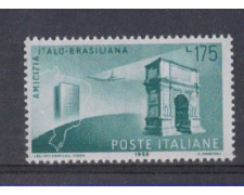 1958 - LOTTO/6336 - REPUBBLICA - AMICIZIA ITALO-BRASILIANA 1958 - LOTTO/6336 - REPUBBLICA - AMICIZIA ITALO-BRASILIANA