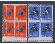 1958 - LOTTO/6343Q - REPUBBLICA - PREMIO ITALIA QUARTINE