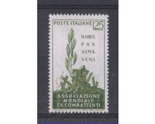1959 - LOTTO/6348 - REPUBBLICA - EX COMBATTENTI 1959 - LOTTO/6348 - REPUBBLICA - EX COMBATTENTI
