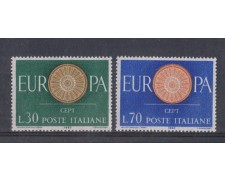 1960 - LOTTO/6362 - REPUBBLICA - EUROPA 2v.