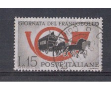 1960 - LOTTO/6364U - REPUBBLICA - GIORNATA FRANCOBOLLO USATO