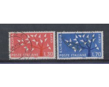 1962 - LOTTO/6404U - REPUBBLICA - EUROPA 2v. USATI