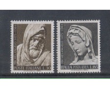 1964 - LOTTO/6425 - REPUBBLICA - MICHELANGELO 2v.
