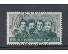 1966 - LOTTO/6458U - REPUBBLICA - PATRIOTI 1v. USATO 1966 - LOTTO/6458U - REPUBBLICA - PATRIOTI 1v. USATO
