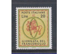 1966 - LOTTO/6459 - REPUBBLICA - GIORNATA FRANCOBOLLO 1966 - LOTTO/6459 - REPUBBLICA - GIORNATA FRANCOBOLLO