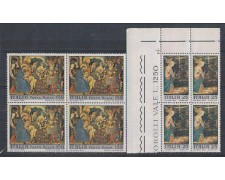 1970 - LOTTO/6537Q - REPUBBLICA - NATALE QUARTINE