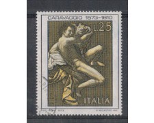 1973 - LOTTO/6586U - REPUBBLICA - CARAVAGGIO USATO 1973 - LOTTO/6586U - REPUBBLICA - CARAVAGGIO USATO