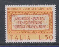 1974 - LOTTO/6609 - REPUBBLICA - M.TERENZIO VARRONE