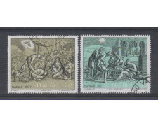 1977 - LOTTO/6672U - REPUBBLICA - NATALE - USATI