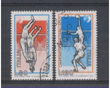 1978 - LOTTO/6684U - REPUBBLICA - PALLAVOLO - USATI 1978 - LOTTO/6684U - REPUBBLICA - PALLAVOLO - USATI