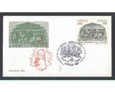 1980 - LOTTO/6731Z - REPUBBLICA - NATALE - FDC 1980 - LOTTO/6731Z - REPUBBLICA - NATALE - FDC
