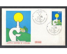 1983 - LOTTO/6777Z - REPUBBLICA - LOTTA AL CANCRO - FDC 1983 - LOTTO/6777Z - REPUBBLICA - LOTTA AL CANCRO - FDC