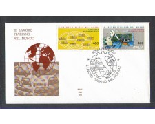 1983 - LOTTO/6778ZA - REPUBBLICA - LAVORO ITALIANO 4° - FDC 1983 - LOTTO/6778ZA - REPUBBLICA - LAVORO ITALIANO 4° - FDC