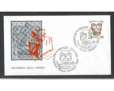 1983 - LOTTO/6779ZA - REPUBBLICA - ACCADEMIA CRUSCA - FDC 1983 - LOTTO/6779ZA - REPUBBLICA - ACCADEMIA CRUSCA - FDC