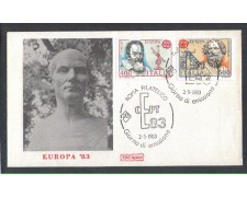 1983 - LOTTO/6789Z - REPUBBLICA - EUROPA - FDC 1983 - LOTTO/6789Z - REPUBBLICA - EUROPA - FDC