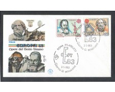1983 - LOTTO/6789ZB - REPUBBLICA - EUROPA - FDC 1983 - LOTTO/6789ZB - REPUBBLICA - EUROPA - FDC
