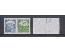 1985 - LOTTO/6835N - REPUBBLICA - CASTELLI PER DISTRIBUTORI NUME