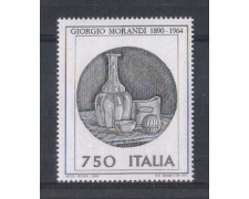 1990 - LOTTO/6947 - REPUBBLICA - GIORGIO MORANDI 1990 - LOTTO/6947 - REPUBBLICA - GIORGIO MORANDI