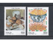 1994 - LOTTO/7031 - REPUBBLICA - CIBI ITALIANI 1994 - LOTTO/7031 - REPUBBLICA - CIBI ITALIANI