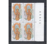 1994 - LOTTO/7052Q - REPUBBLICA - FEDERICO II° - QUARTINA  NUOVI