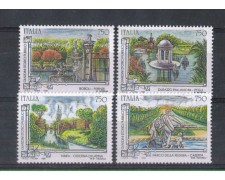 1995 - LOTTO/REP2212CPN - REPUBBLICA - GIARDINI STORICI 4V. - NUOVI 1995 - LOTTO/REP2212CPN - REPUBBLICA - GIARDINI STORICI 4V. - NUOVI
