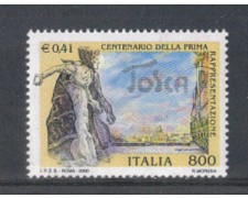 2000 - LOTTO/7257 - REPUBBLICA - OPERA LIRICA LA TOSCA - NUOVO 2000 - LOTTO/7257 - REPUBBLICA - OPERA LIRICA LA TOSCA - NUOVO